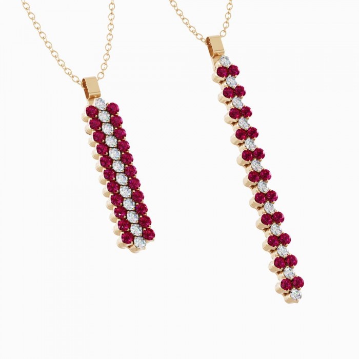 SERAFINO CONSOLI- PENDANT CL 3F2 RG WD R X