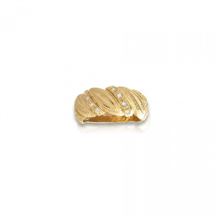 LALAOUNIS-Victory Wreath ring in 18k gold and diamonds 126201