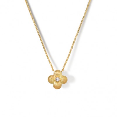 LALAOUNIS-Theodora flower necklace in 18k gold and diamond 555081