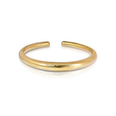 LALAOUNIS-Hand-hammered Neolithic "embrace" in 18k gold 446421