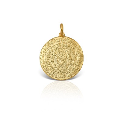 LALAOUNIS-PHAESTOS DISC PENDANT IN 18K GOLD 623096