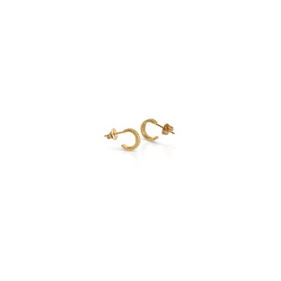 LALAOUNIS-HELEN OF TROY MINI HOOP EARRINGS IN 18K GOLD 340323