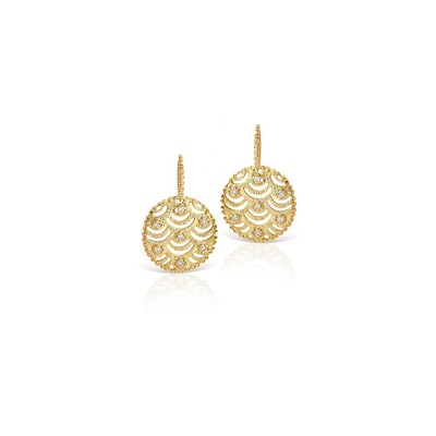 LALAOUNIS-NUBIA EARRINGS IN 18K GOLD AND DIAMONDS, SMALL SIZE 344286