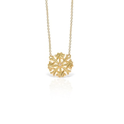 LALAOUNIS-AURELIA SNOWFLAKE NECKLACE IN 18K GOLD AND DIAMOND 548115